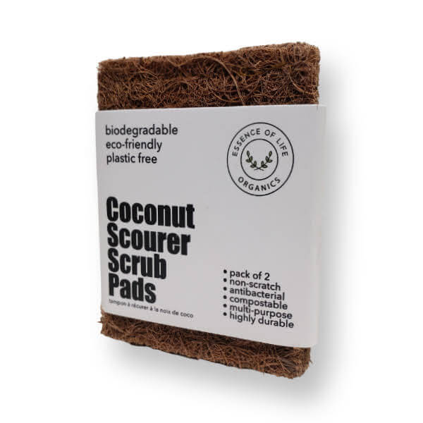 Coconut Scourer Scrub Pads - Pack of 2